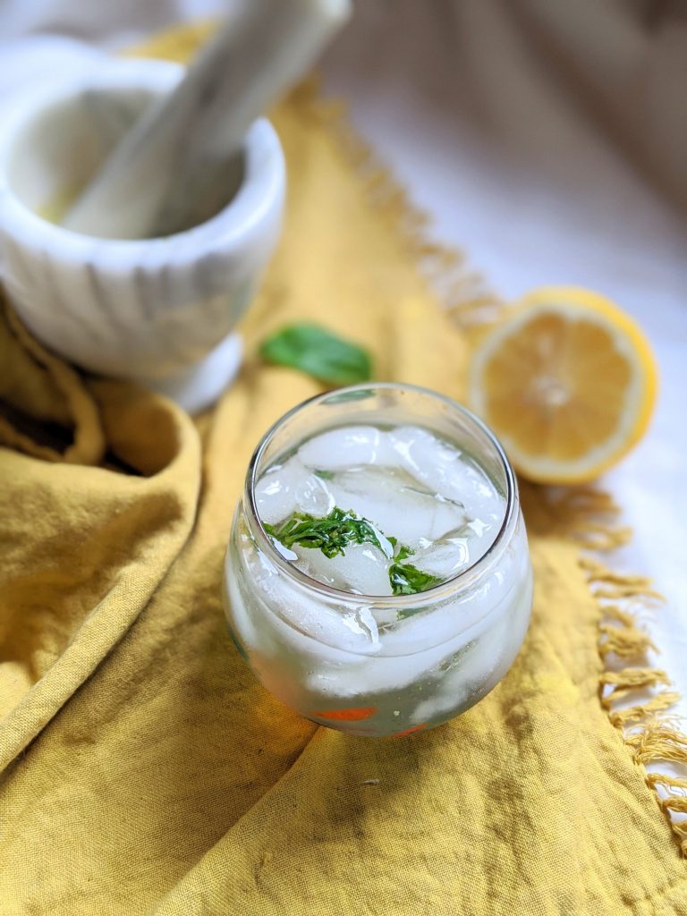 Basil Gin And Tonic Recipe
