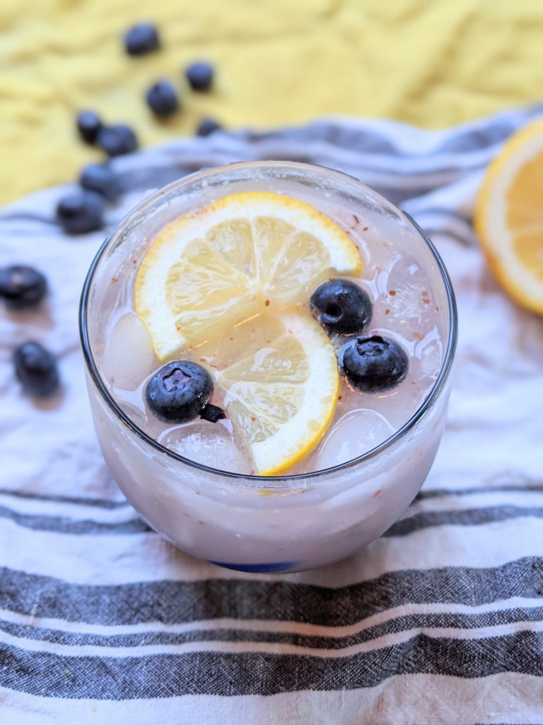 blutberry infused gin cocktail recipe healthy blueberry cocktails
