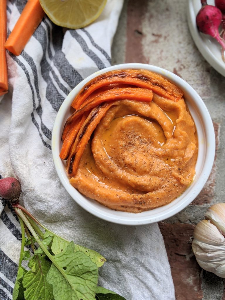 carrot hummus without tahini recipe vegan gluten free no tahini hummus with carrots