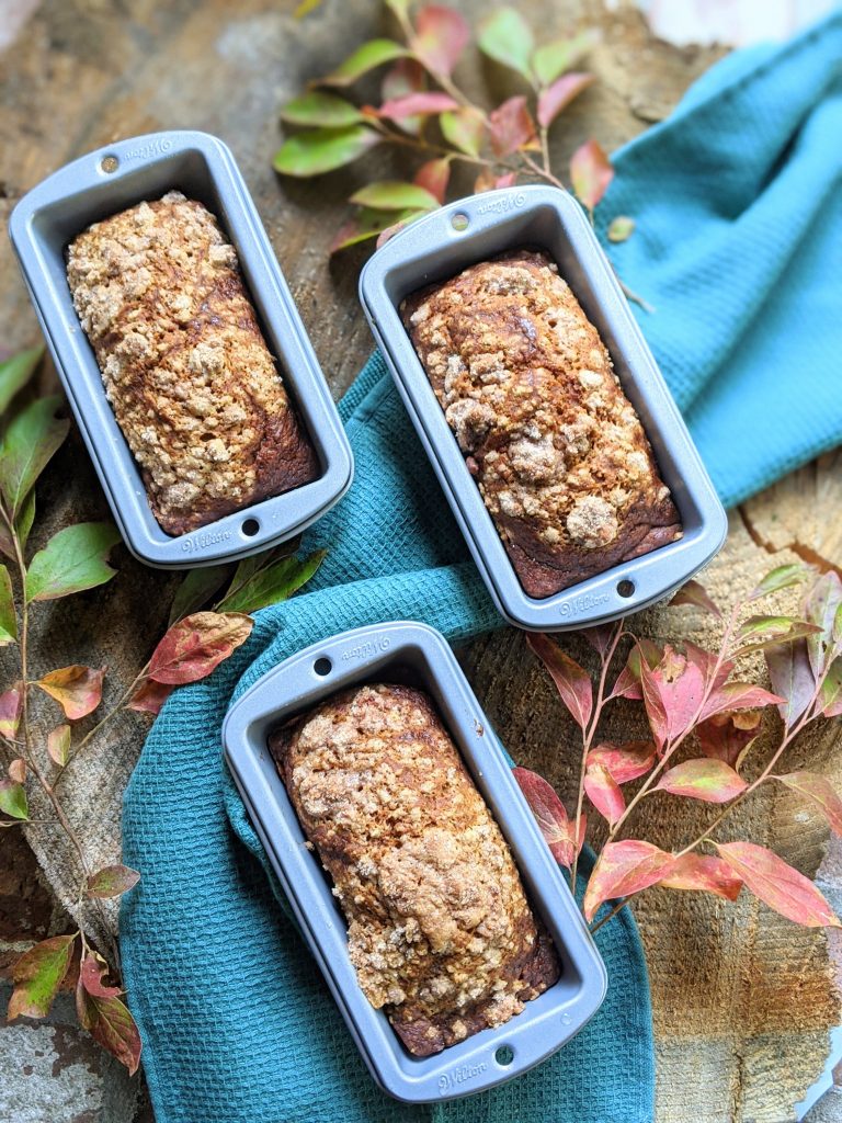 pumpkin spice loaves vegan healthy