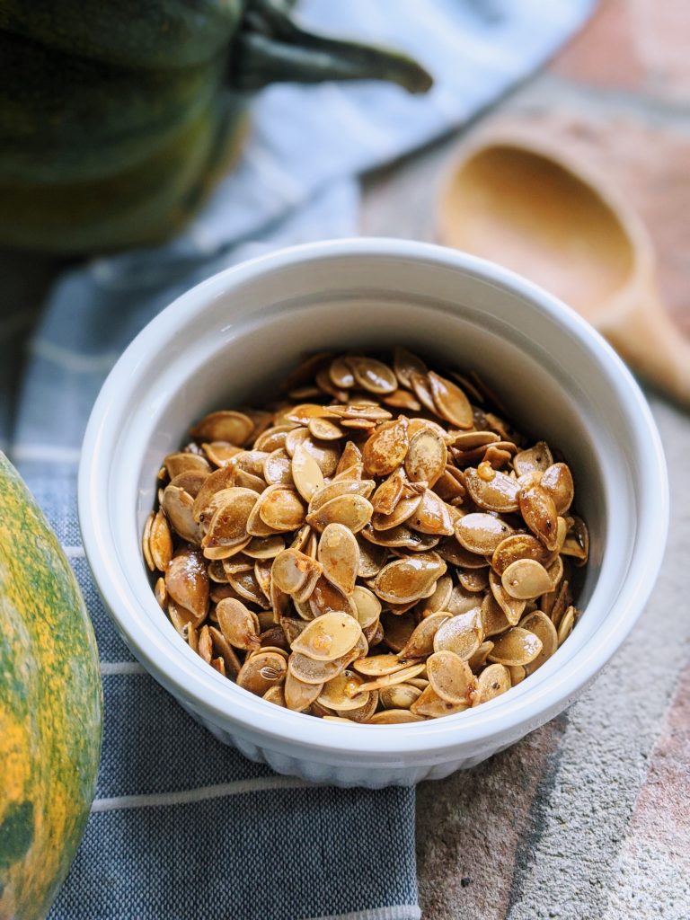 Roasted Acorn Squash Seeds Recipe