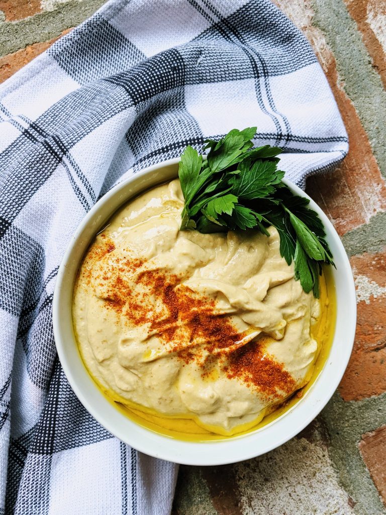 baba ganoush instant pot recipe pressure cooker eggplant recipes dip whole30 paleo baba recipes tahini sesame seeds paprika smoky baab ganoush