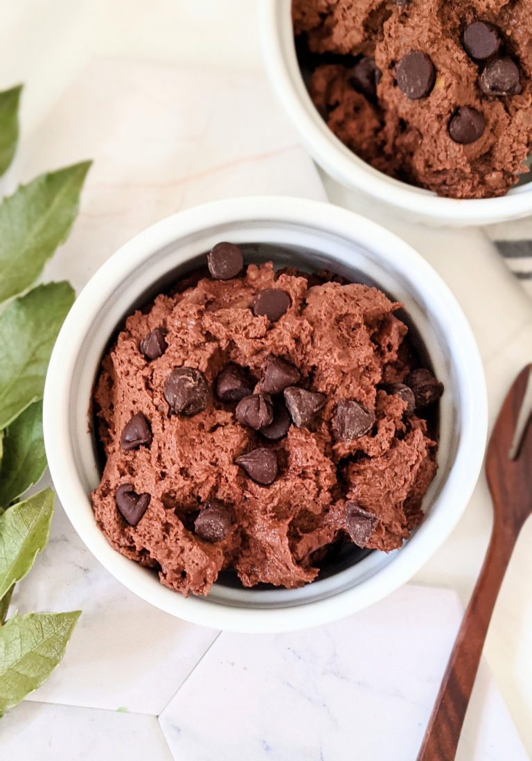 chickpea brownie batter edible recipe chocolate chickpea hummus recipe healthy edible brownies chickpea blender brownies 5 minutes naturally sweet