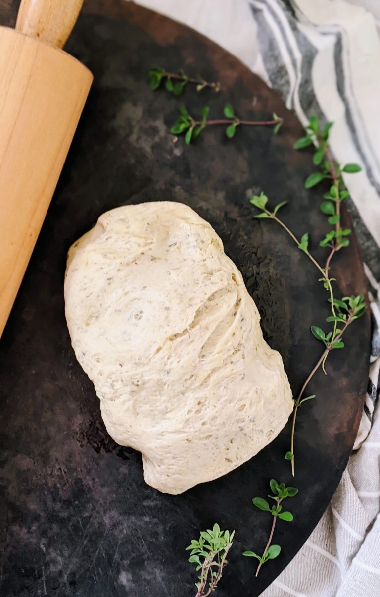 vegan garlic herb pizza dough recipe vegetarian pizza dough quick pizza crust recipe 15 minute pizza dough easy weeknight pizza dough recipes simple crust for pizza