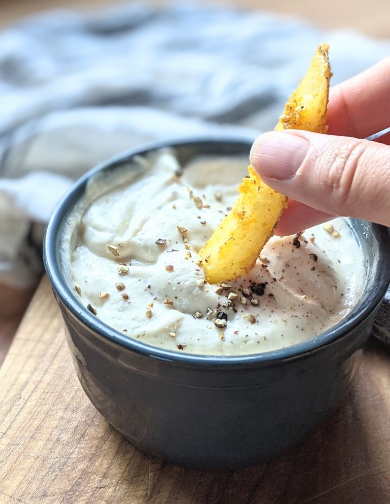 silken tofu aioli recipe vegan gluten free dairy free aioli no mayo recipe plant based creamy tofu sauces