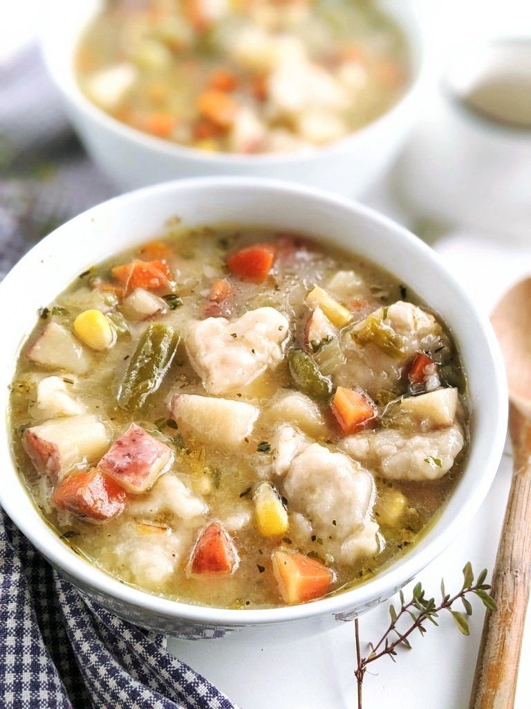 healthy chicken and dumplings soup no chicken chix and dumplings meatless veganary soup recipes for new vegans recipe easy healthy plant based
