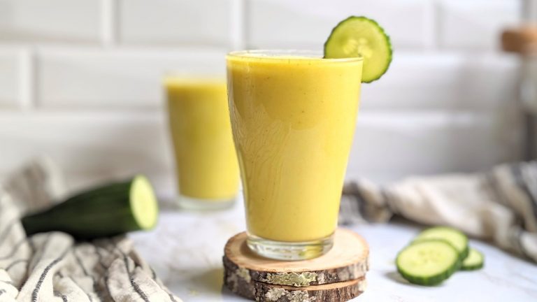 pineapple cucumber smoothie recipe healthy smoothies with cucumber and fruit summer drinks with cucumber