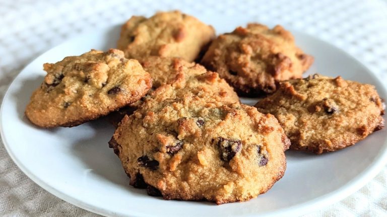 low carb chocolate chip cookie recipe keto almond flour cookies with keto chocolate chips recipe best sugar free cookies for diabetics and desserts