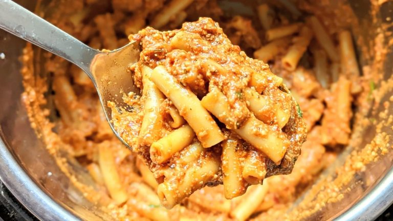 meatless baked ziti recipe instant pot pressure cooker pasta recipes high protein pastas for busy families easy weeknight meals 15 minute recipes