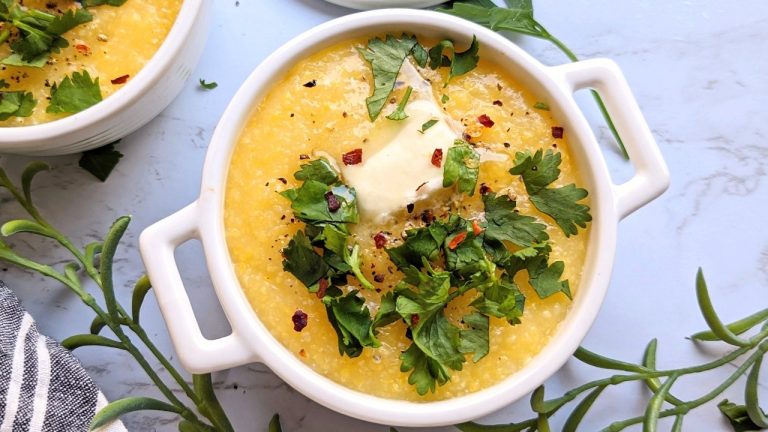 grits vegan recipe dairy free grits without milk or butter healthy grits vegetarian savory breakfast