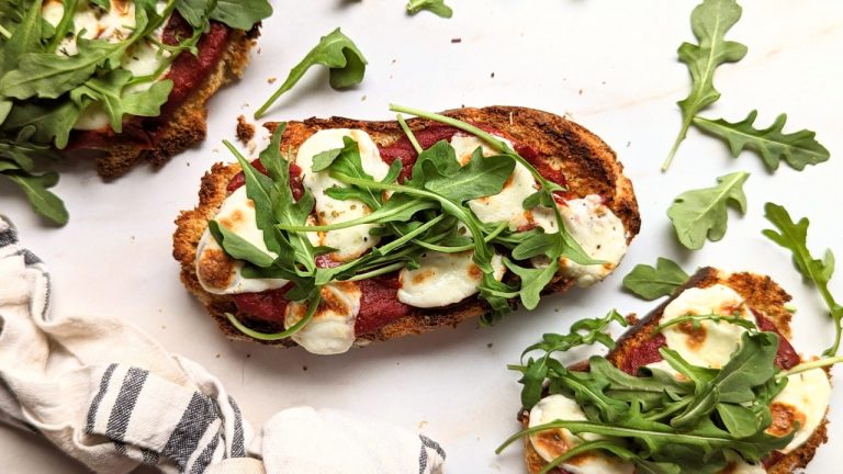 healthy pizza toast recipe fancy toast ideas for entertaining savory brunch recipes