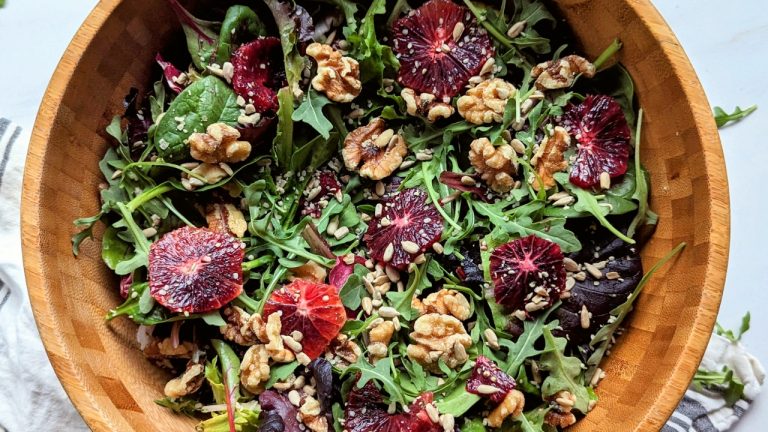 winter salad with citrus healthy blood orange salad recipe vegan gluten free vegetarian appetizers