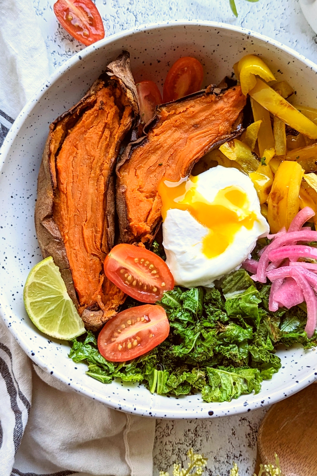 sweet potato brunch recipes healthy roasted vegetable breakfast bowl gluten free clean eating bowls recipes.