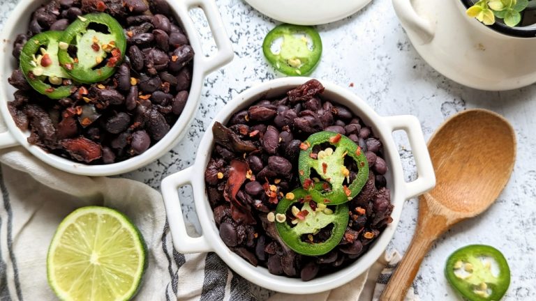 vegan instant pot black beans for tacos burritos or queso mexican black beans pressure cooker recipes no soak