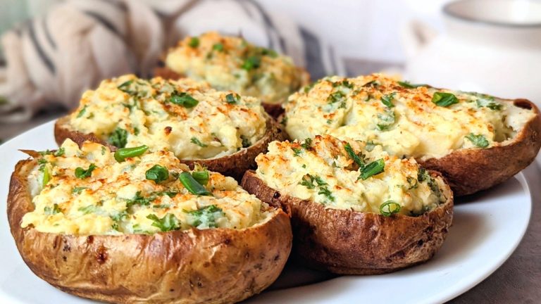 dairy free twice baked potatoes without cheese or cream vegan no dairy twice baked potatoes with garlic and onions vegan gluten free
