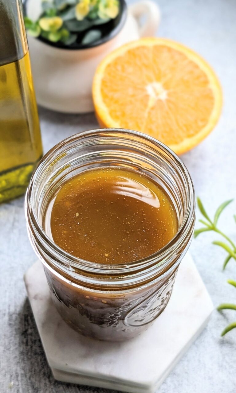 fresh orange salad dressing with balsamic vinaigrette recipe with oranges and garlic