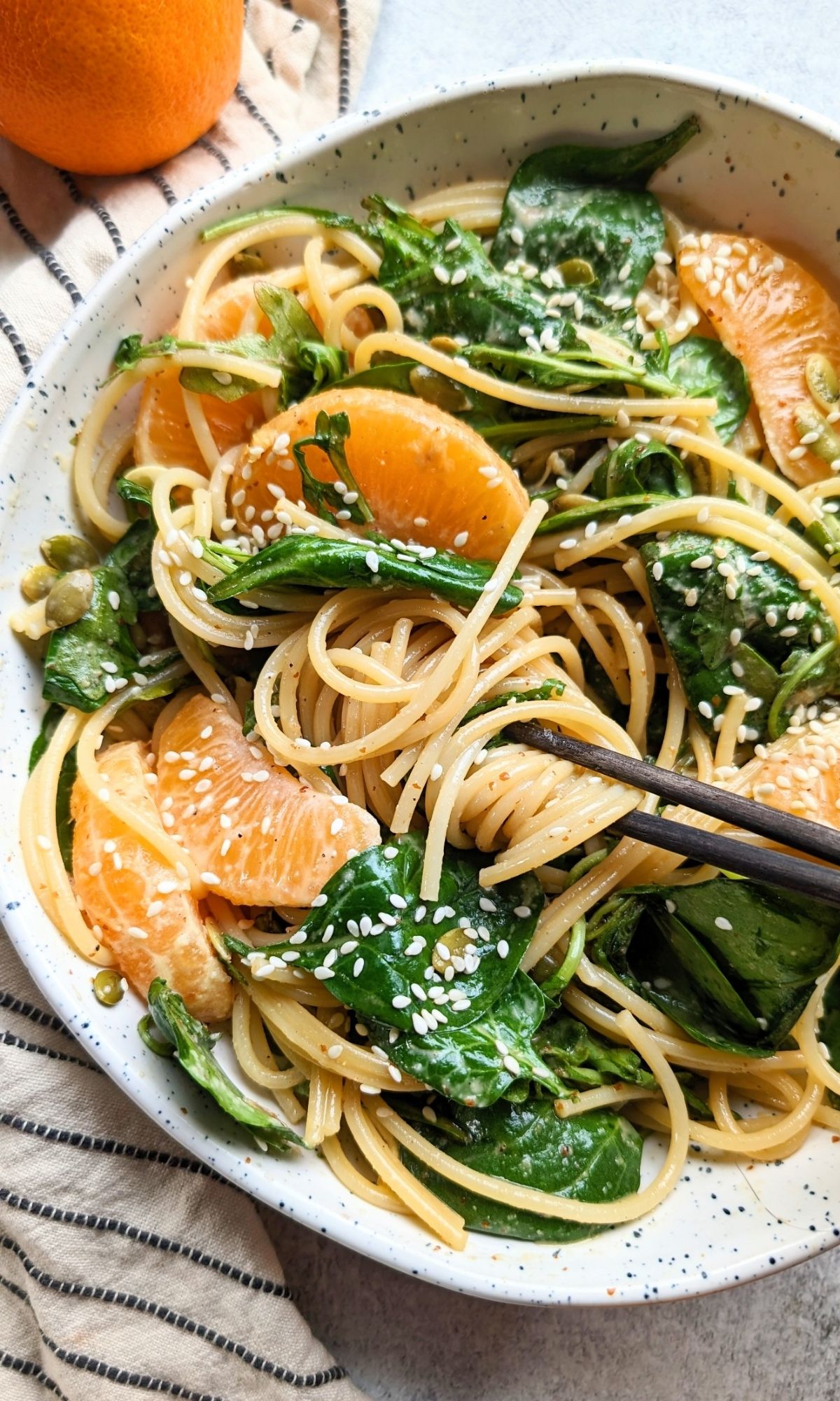 pasta salad with oranges easy homemade savory orange recipes
