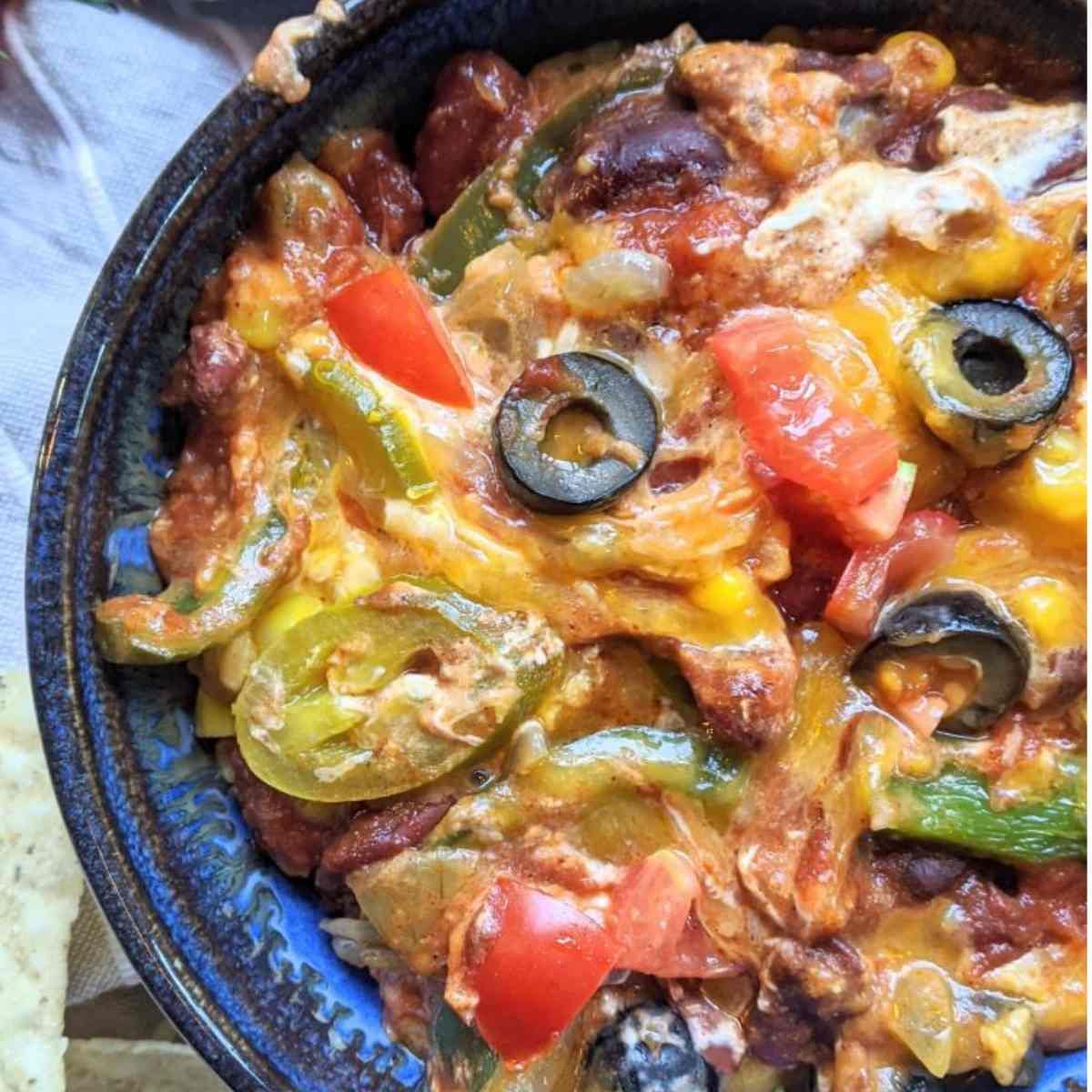 vegan 7 layer dip for nachos