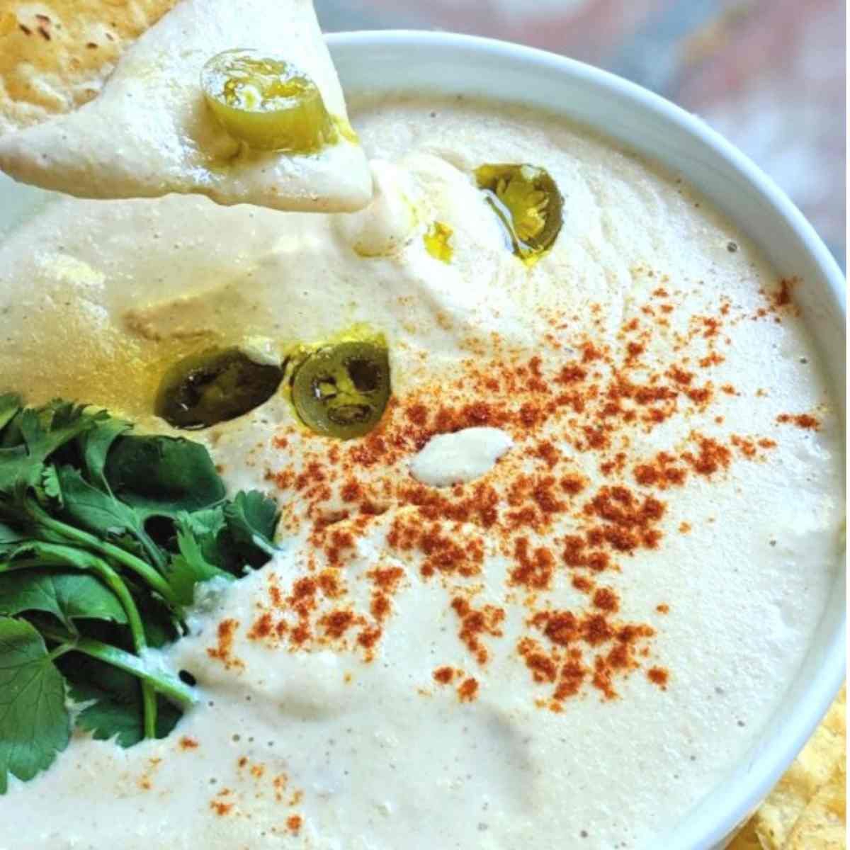 tahini queso game day vegan queso recipes