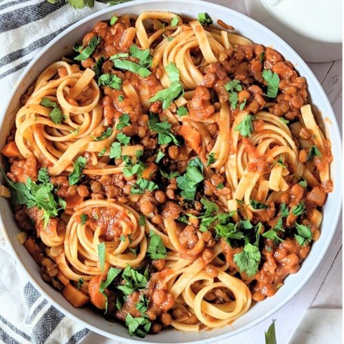 vegan bolognese recipe with lentil pasta sauce recipe vegan gluten free no salt added lentil bolognese without salt