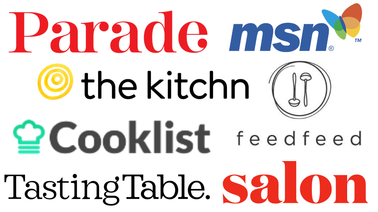 as seen on media outlets and external publishing sites and news feeds
