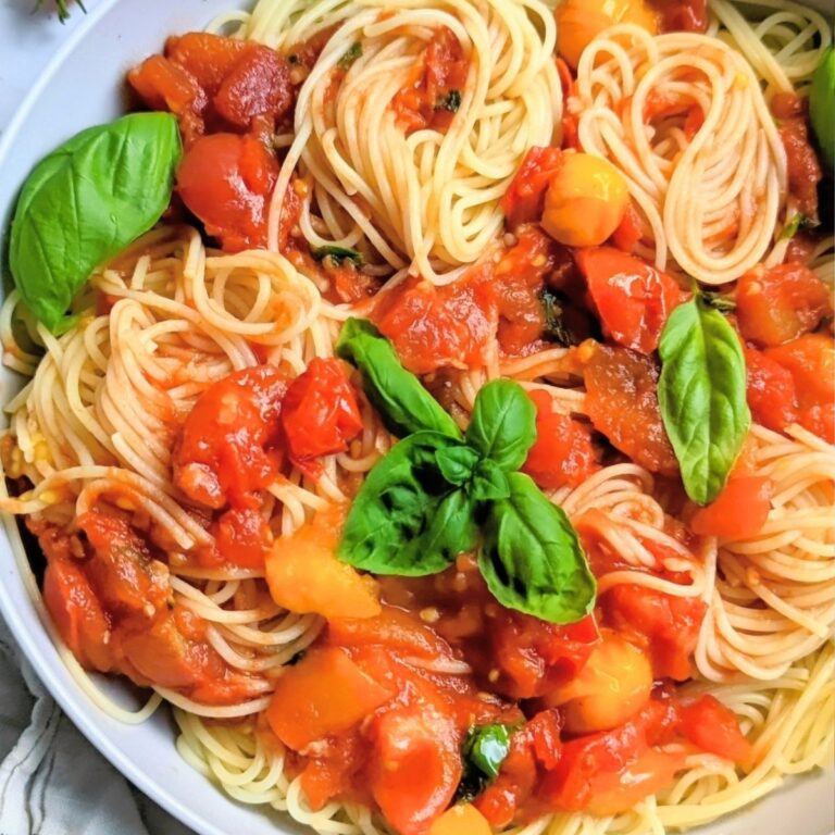 pomodoro sauce recipe vegan vegetarian gluten free pomodoro sauce with angel hair capellini pasta easy weeknight dinners healthy italian sauce recipes.