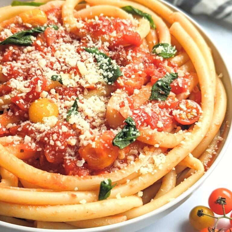 bucatini recipes pasta sauce for thick noodles light pomodoro sauce for long noodles healthy pasta recipes vegetarian