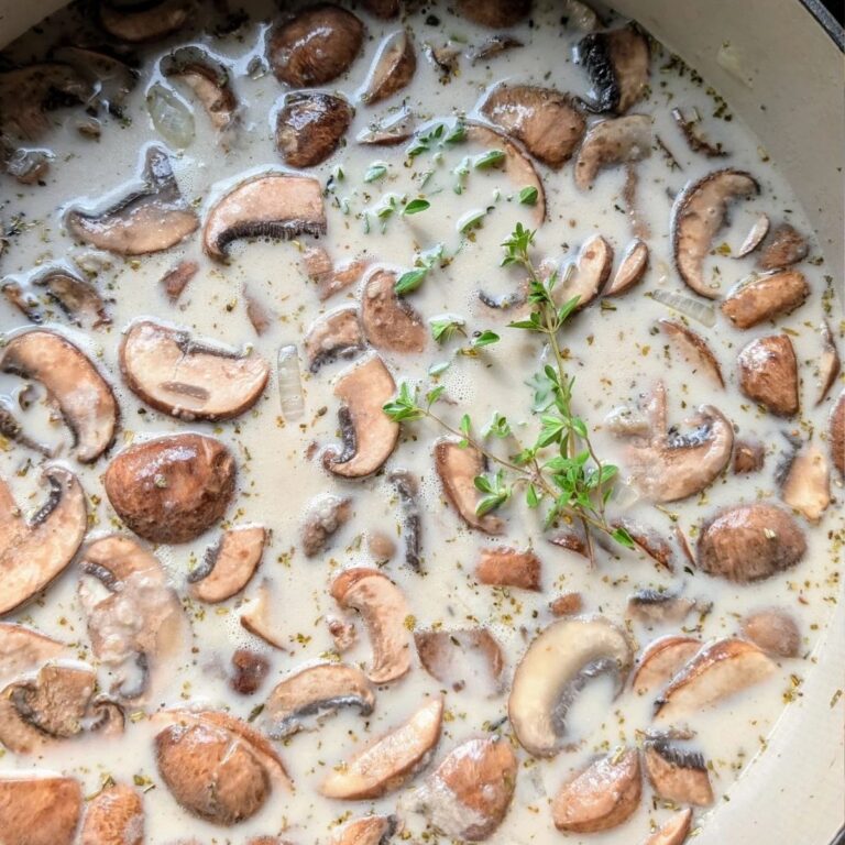 coconut cream of mushroom soup recipe healthy vegan gf non-dairy herbs fresh healthy rich light lite coconut milk recipes.